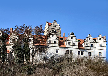 Schloss Pltzkau  Ansicht von Osten