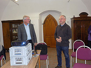 Dr. Ulrich Fach und RG-Vorsitzender Zerbst Lothar Jeschke