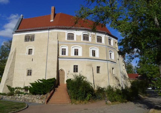 Die Wasserburg in Roßlau (Elbe).
